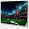 Designart - American Football Player - Sport Canvas Art Print
